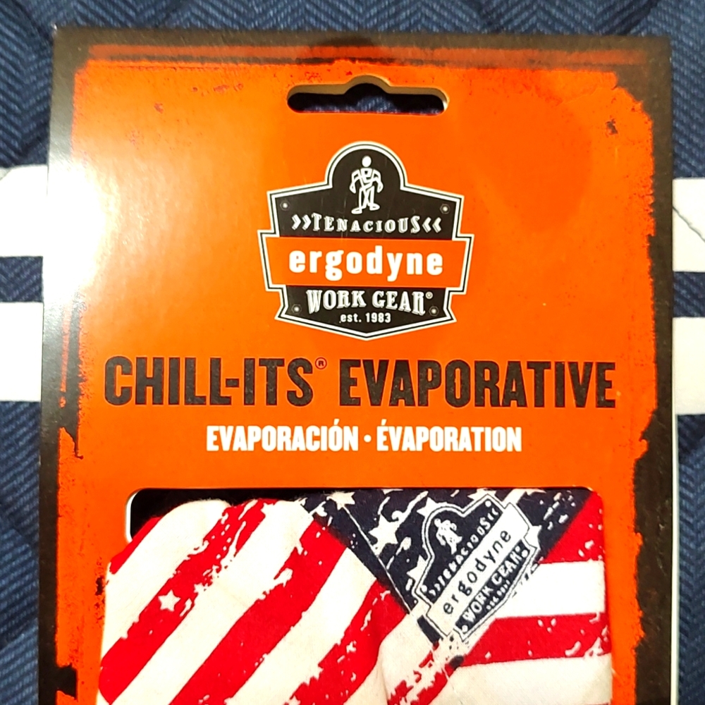 CHILL-ITS BY ERGODYNE Evaporative Cooling Triangle Hat